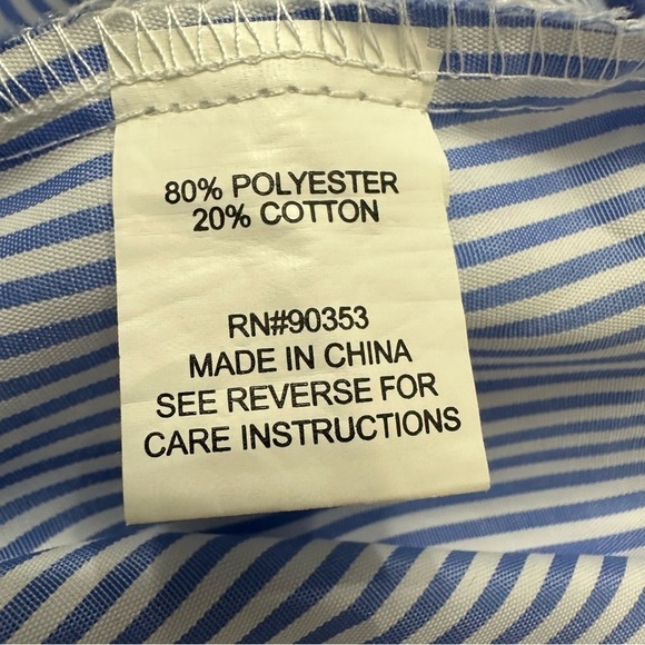 J. Gee Embroidered Smocked Top Summer Dress Multicolor Striped Size 3X EUC - Picture 4 of 6